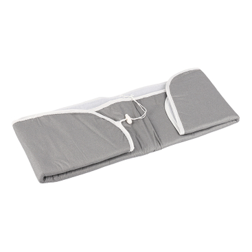 Cubierta protectora plateada para tabla de planchar con aislamiento extra ancho para hotel