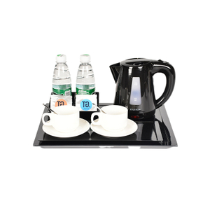 Té inalámbrico Electric de agua caliente de agua caliente calefacción de té con bandeja para hoteles