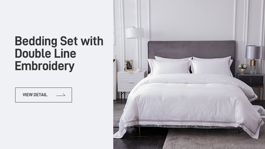 Configuración de suministros de habitaciones de hotel.