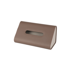 2023 NUEVO diseño Caja de tejido de tise de tejido de cuero de cuero para hotel