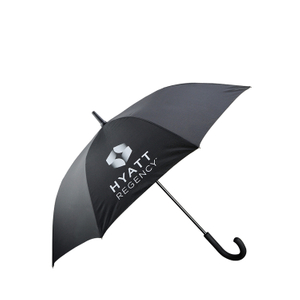 Paraguas de hotel negro de 23 pulgadas